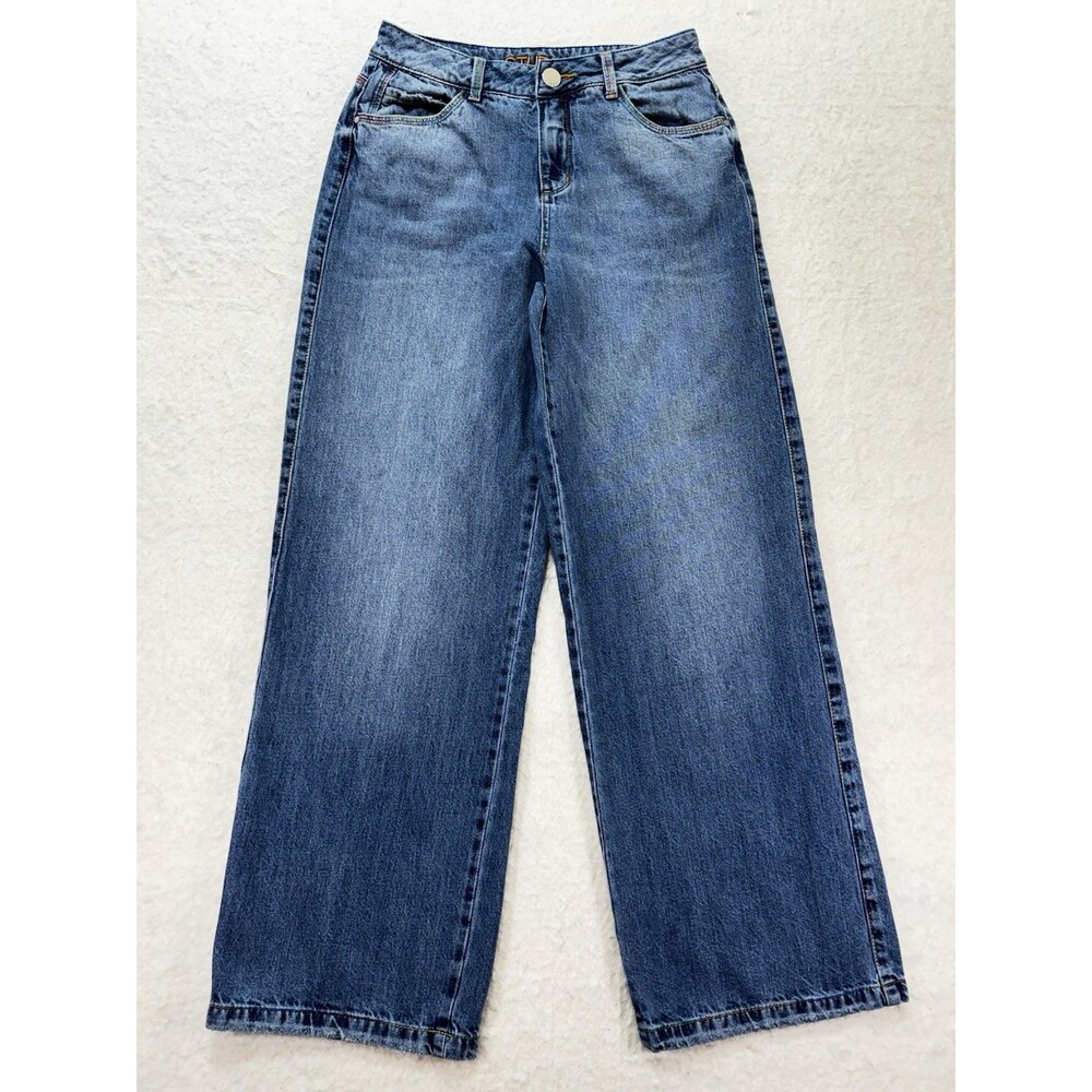 Studio F Wide Leg High Waisted Pride Edition Jeans Size 6